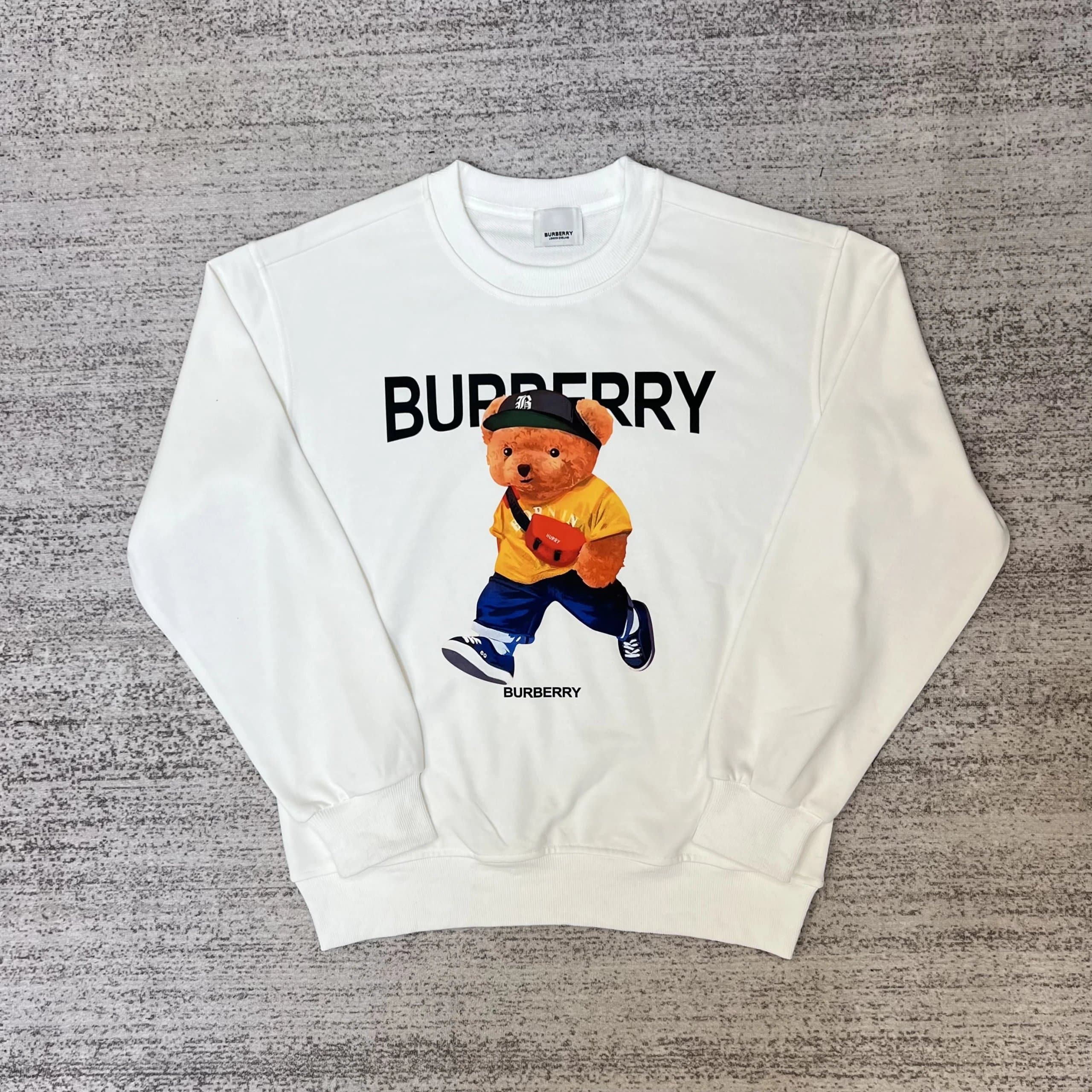 Burberry Cotton Sweatshirt Monogram Logo — 6