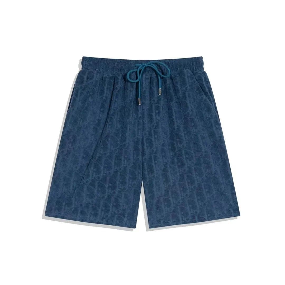 Dior Oblique Shorts Monogram Towel Fabric