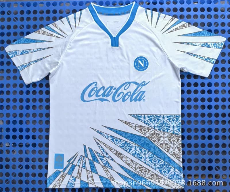 Home Jersey Betsson Sponsor — 2425那不勒斯特别版