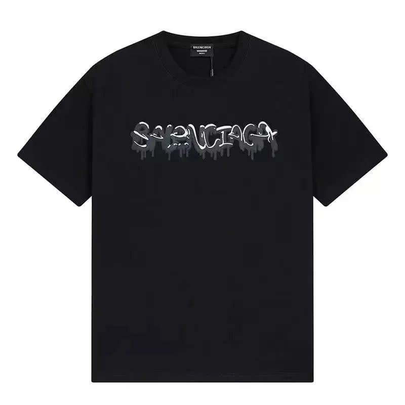 Balenciaga Pixel Logo T-Shirt Pixelated BB — 019