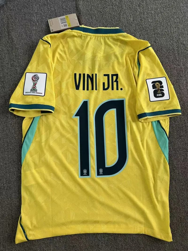 Nike France 2022 World Cup Away Jersey Mbappé #10 — Brazil - home no. 10