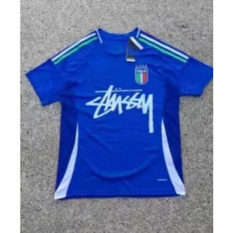 Stüssy × Adidas Italy Jersey Tee Stussy x Italy