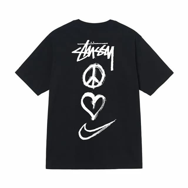 Stüssy Dice Logo Tee Dice Print — 885黑色
