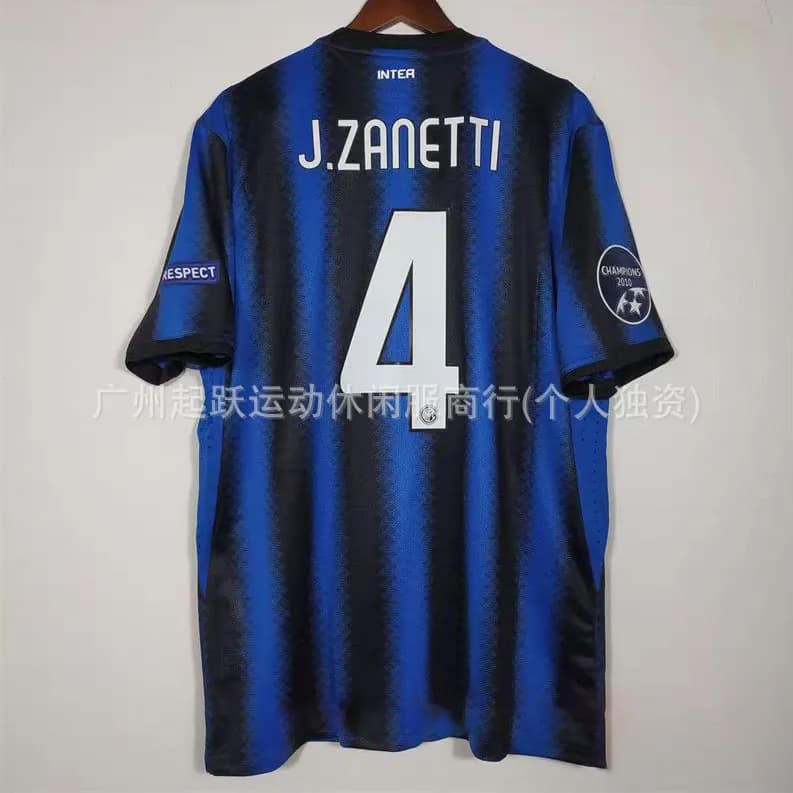 PSG Home Jersey Neymar Jr #10 — 10-11国米主场 4号+欧冠