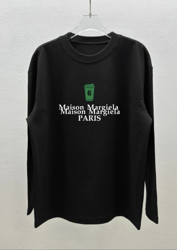Maison Margiela Logo Tee White Print — 17