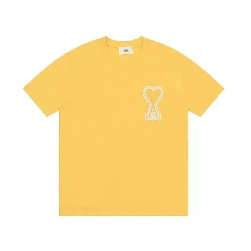 AMI Paris Logo T-Shirt Heart A Patch — 18