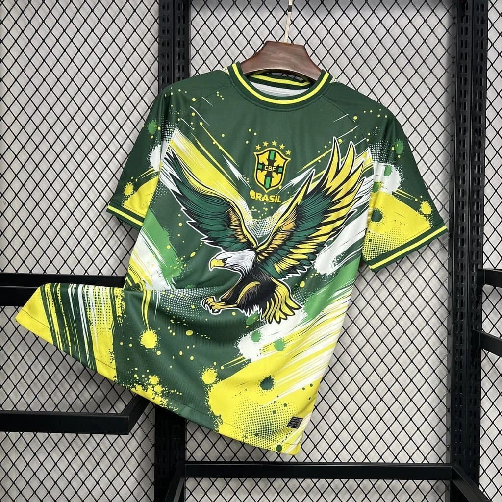 Nike CBF Brazil Jersey Tee Cityscape Print — 2425巴西绿色老鹰版