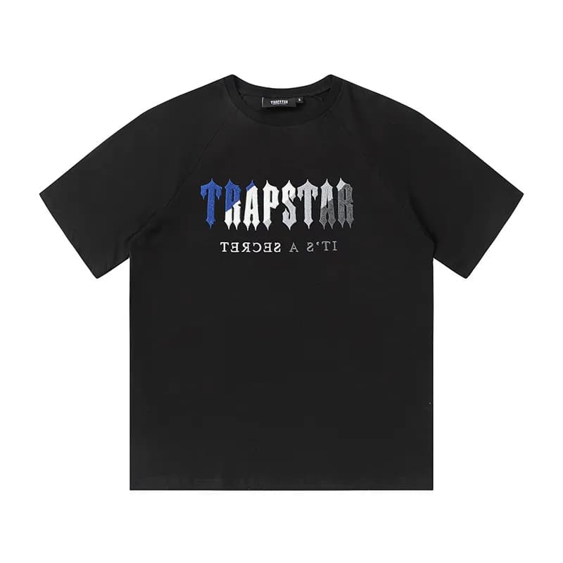 Trapstar Logo Shorts Gothic Logo Print — TX4HY2QU