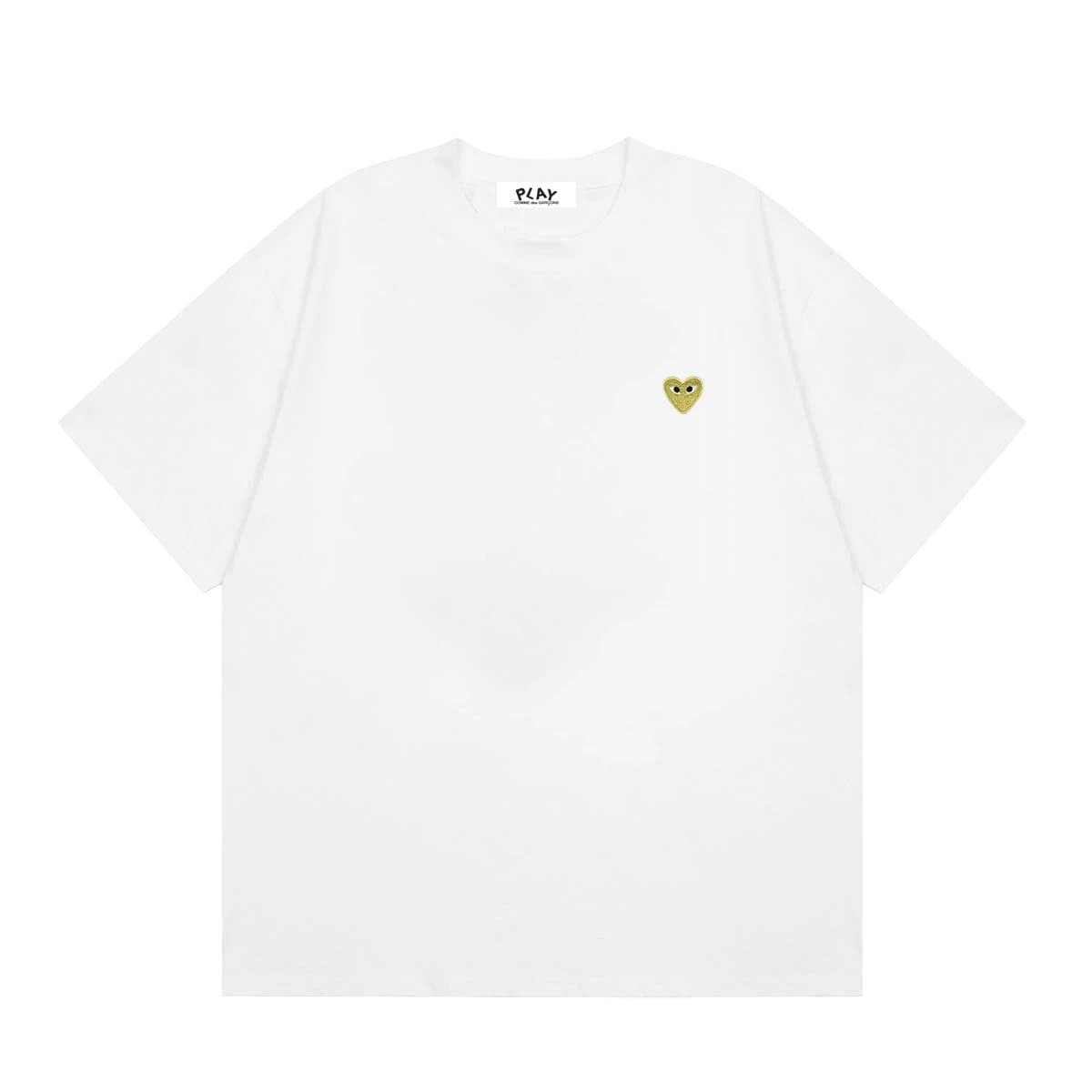 Comme des Garçons Heart Tee Camo Heart — CJ50白色