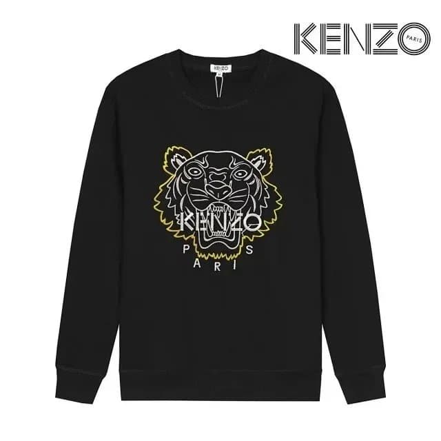Kenzo Tiger Sweatshirt Embroidered Logo — 款式26