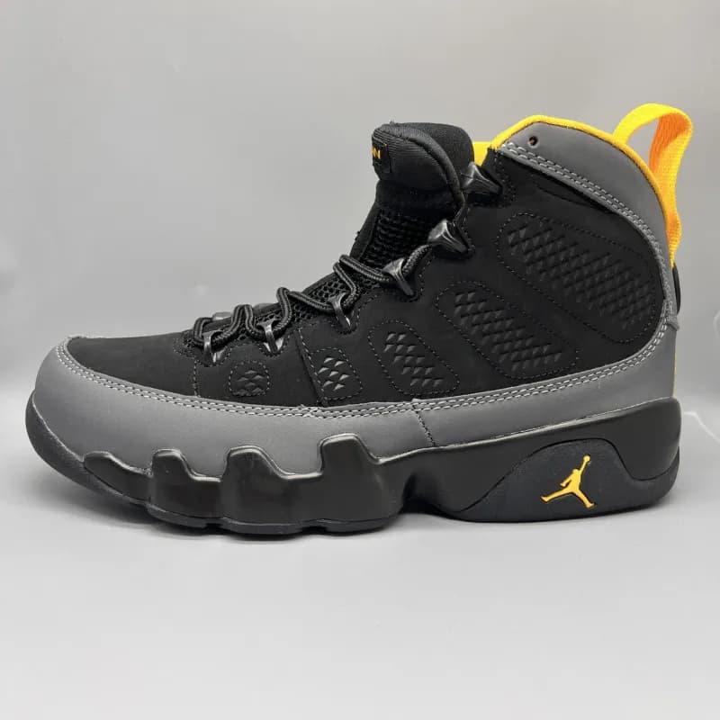 Air Jordan 9 White Grey Red — Aj9-black gold