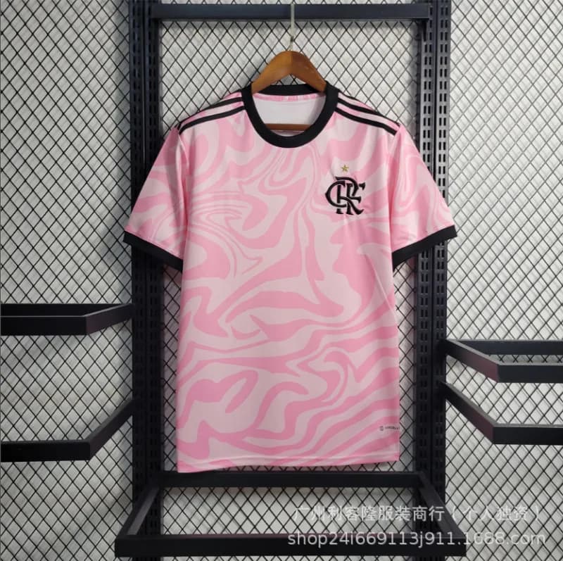 Reebok Football Jersey Vbet Sponsor — 弗拉门戈粉红