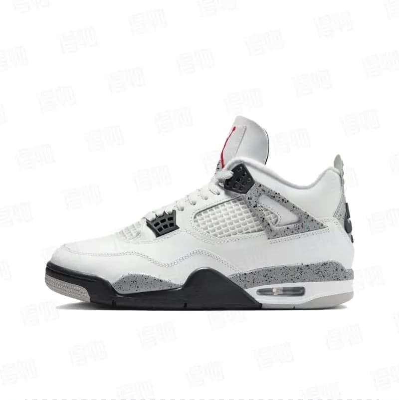 Air Jordan 4 White Cement