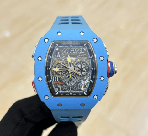Richard Mille RM 011 Fusion Chronograph — RM65-01陀飞轮 · 全蓝