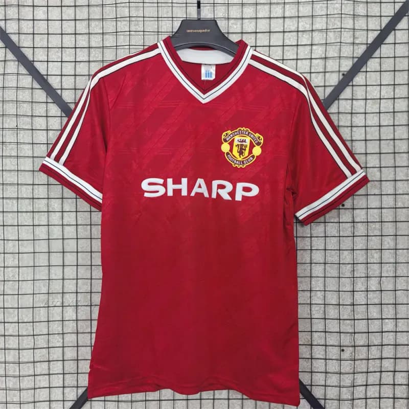 Flamengo Home Jersey Lubrax Sponsor — 8688曼联主