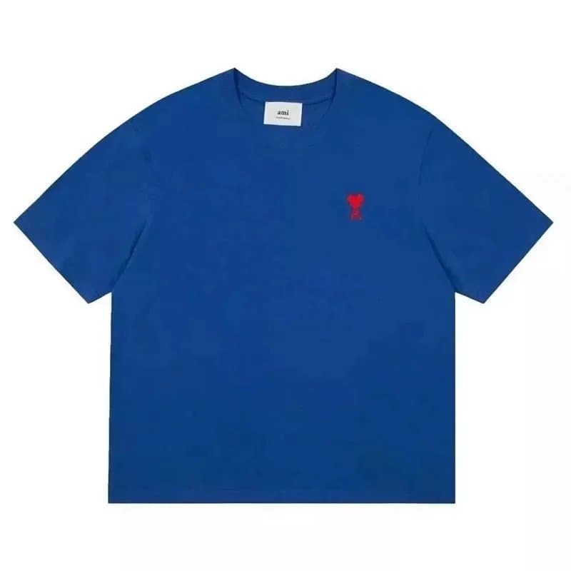 AMI Paris T-Shirt Heart Logo Patch — 30*Top quality