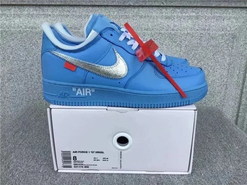 Nike Air Force 1 Low University Green — DX1419-300 蓝色
