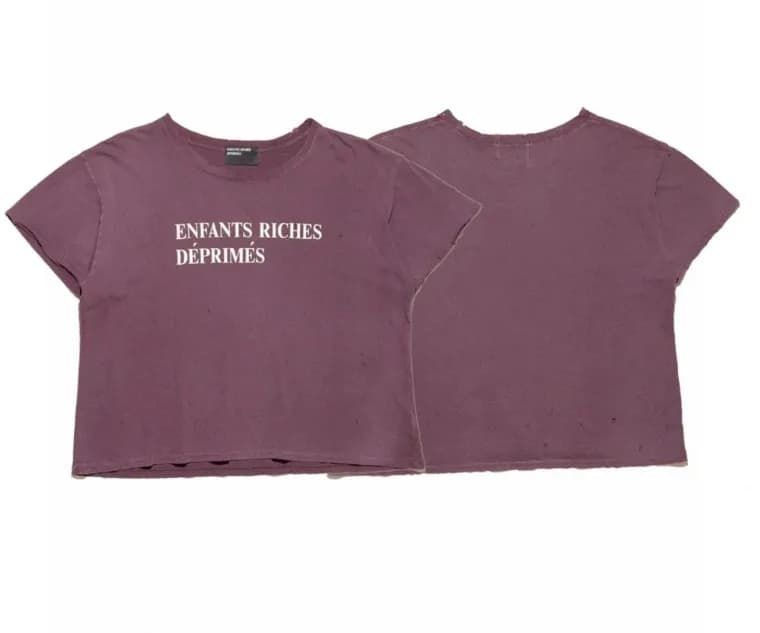Off-White Long-Sleeve Tee Eternity and Time Print — 644