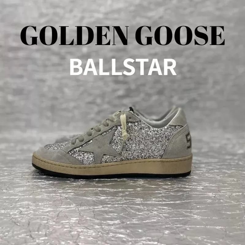 Golden Goose Ballstar Glitter Star