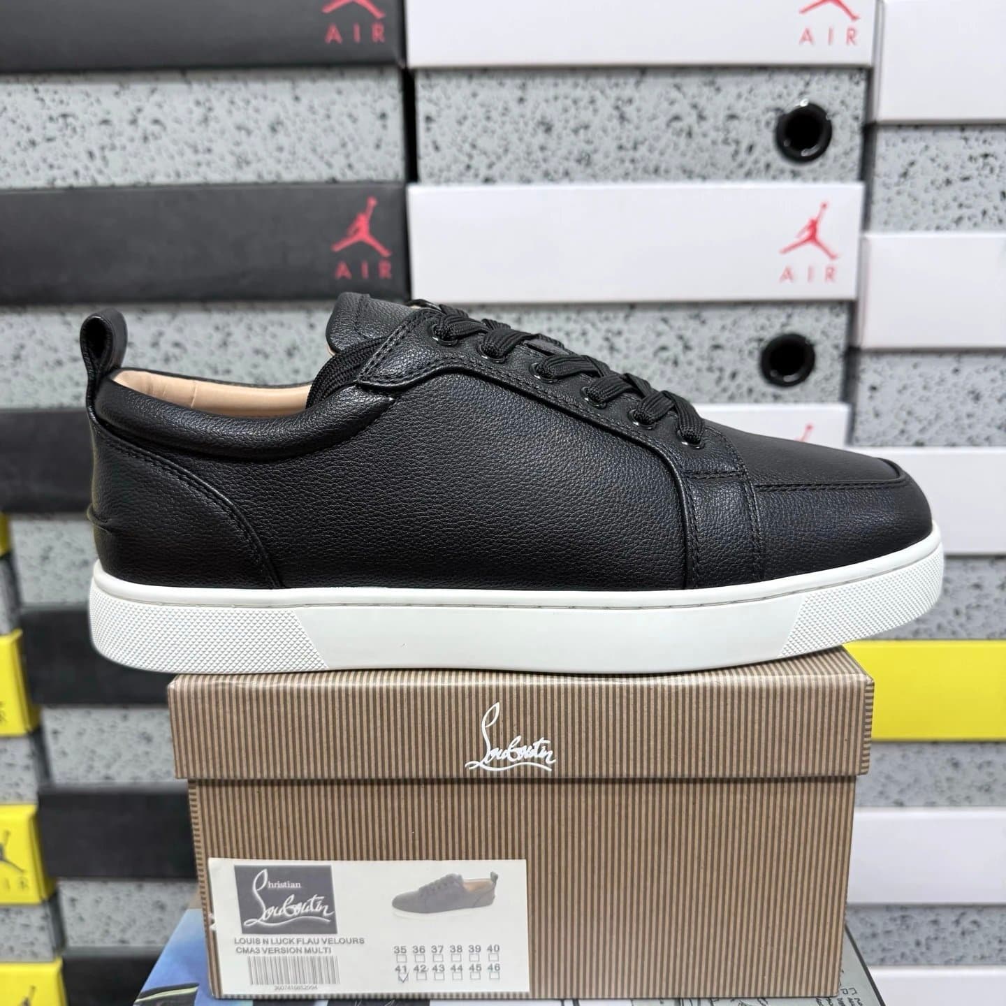 Christian Louboutin Louis N Lock Flau Velours CMAS Version Multi