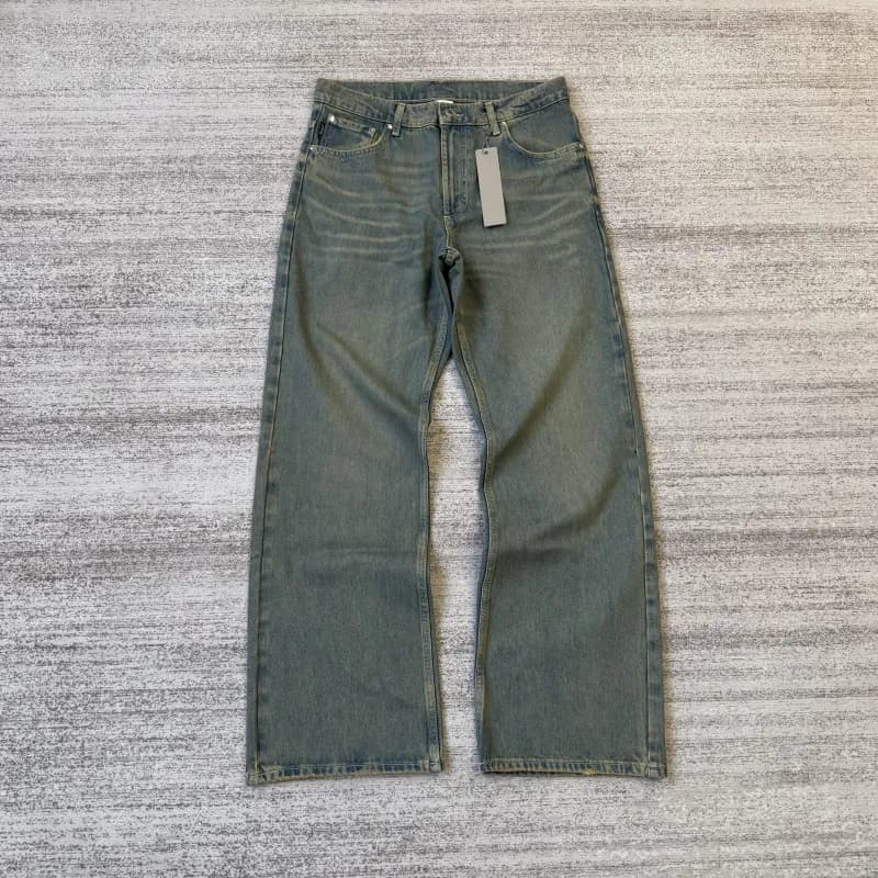 Levi's 501 Jeans Washed Grey — 做旧黄