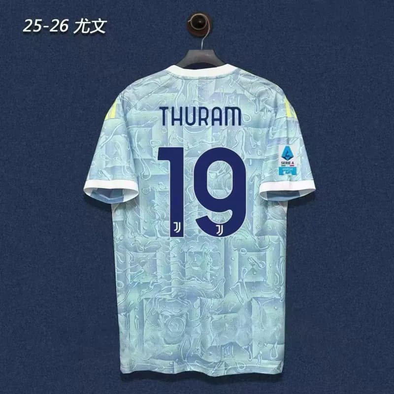 Adidas Home Jersey Yildiz #10 — 客场#19号+意甲臂章
