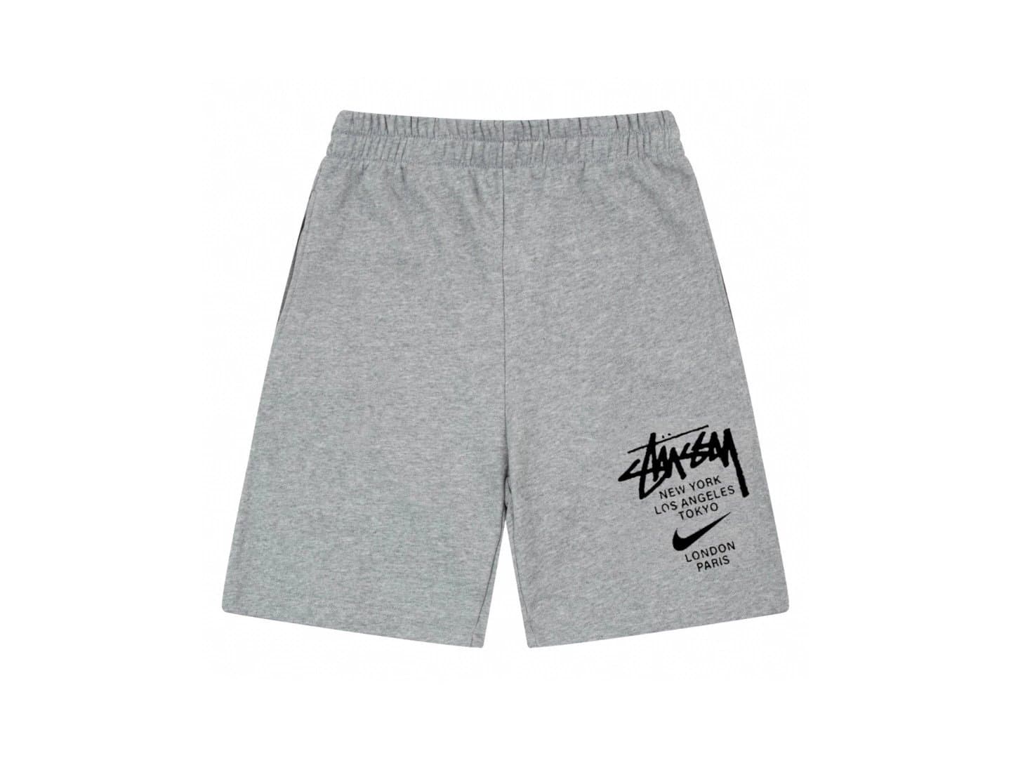 Stüssy Logo Shorts White Script — 5