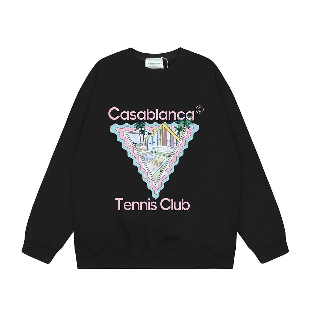 Chrome Hearts Crewneck Sweatshirt Matchbox Logo Print — 099黑色