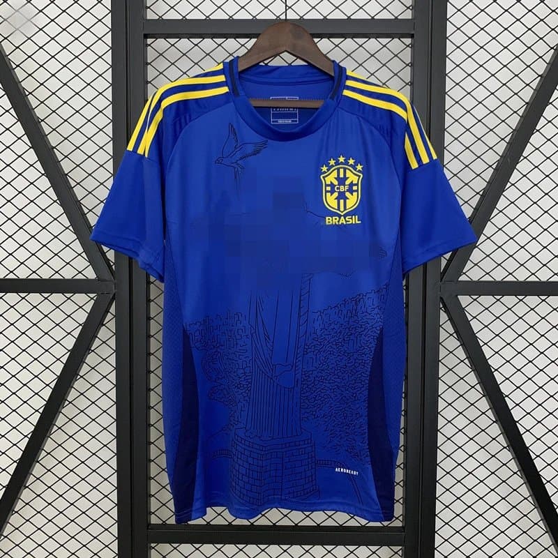Nike CBF Brazil Jersey Tee Cityscape Print — 2425巴西RS蓝色特别版