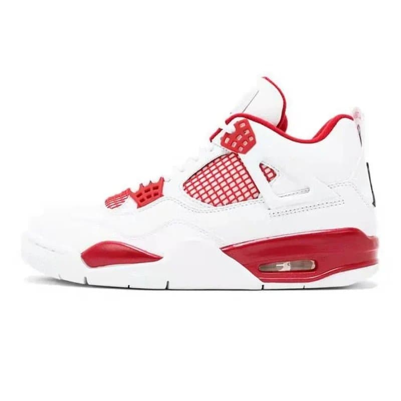 Air Jordan 4 Thunder — aj4-白红