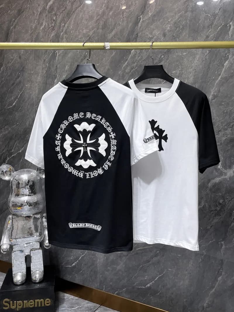 Chrome Hearts Star Tee Studded Star Print — 8907 black