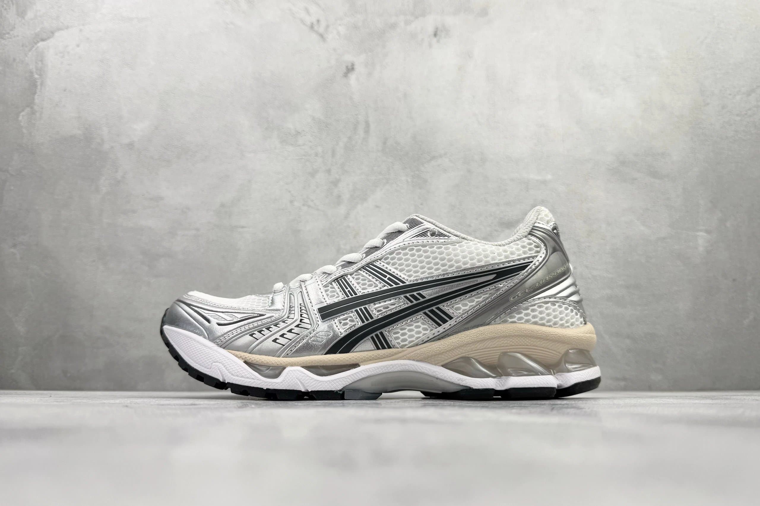 Asics GEL-Kayano 14 Silver Metallic