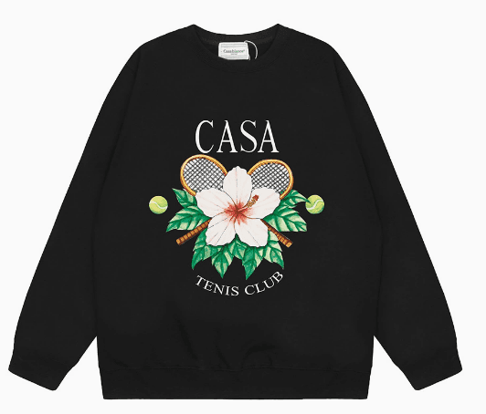 Cigarette Roll Sweatshirt Chrome Hearts Logo Print — 29