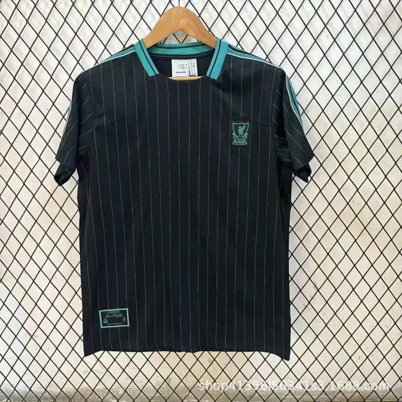 Adidas Liverpool FC Away Jersey Pinstripe