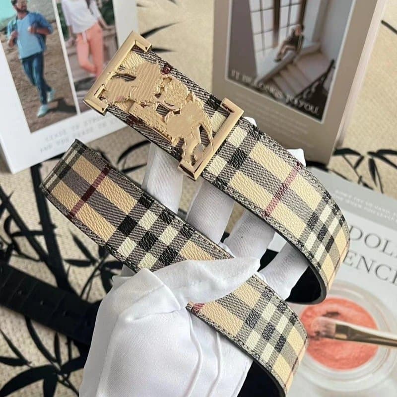 Burberry Check Belt Classic Nova Check