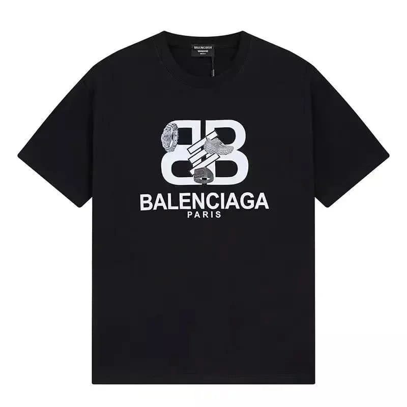 Balenciaga Pixel Logo T-Shirt Pixelated BB — 023