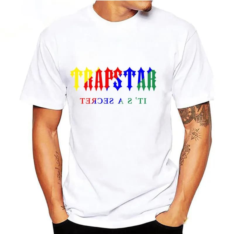 Trapstar Graphic Tee Rainbow Logo