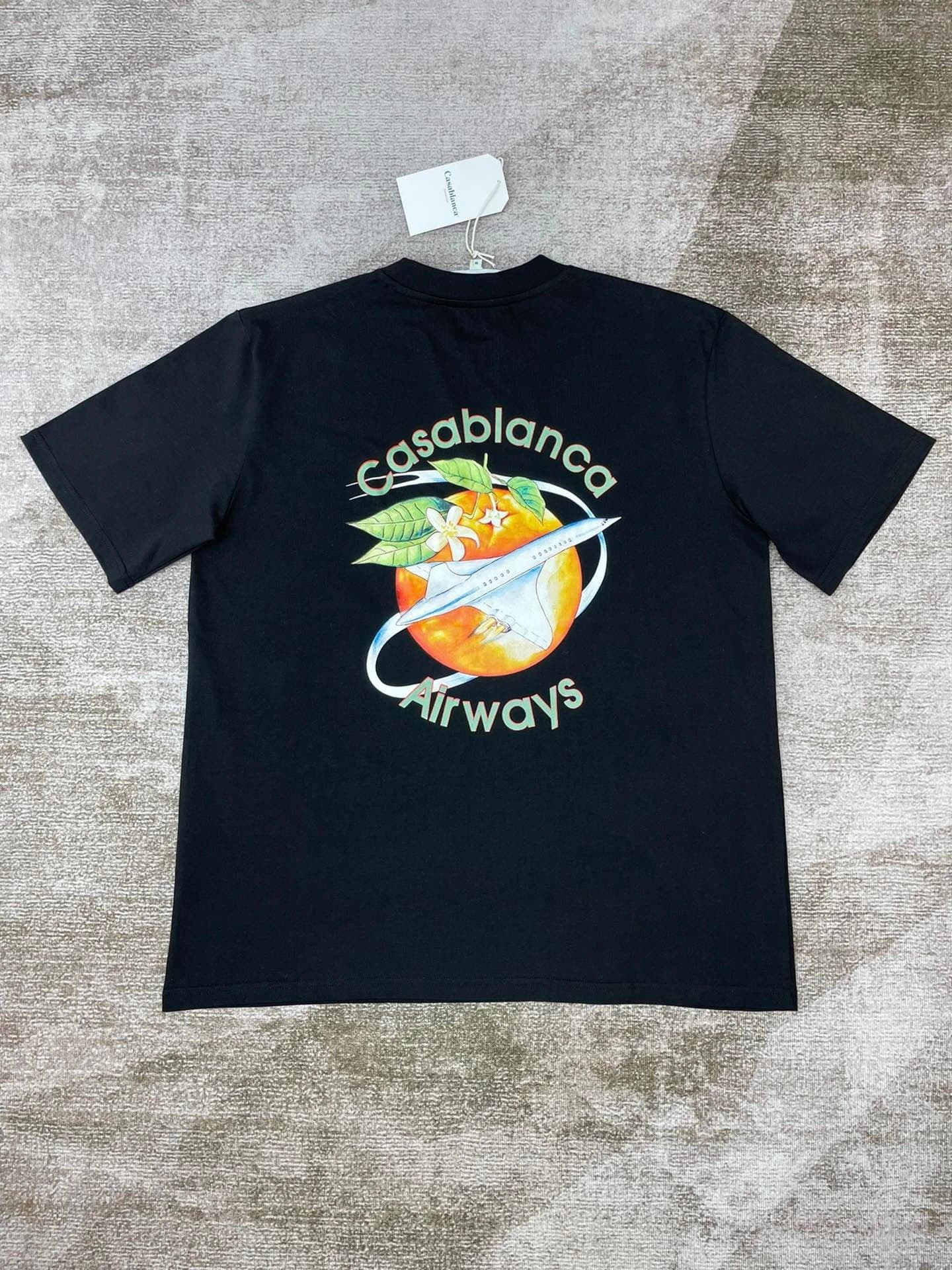 Casablanca Graphic Tee The Impossible Possibilities — Black 8