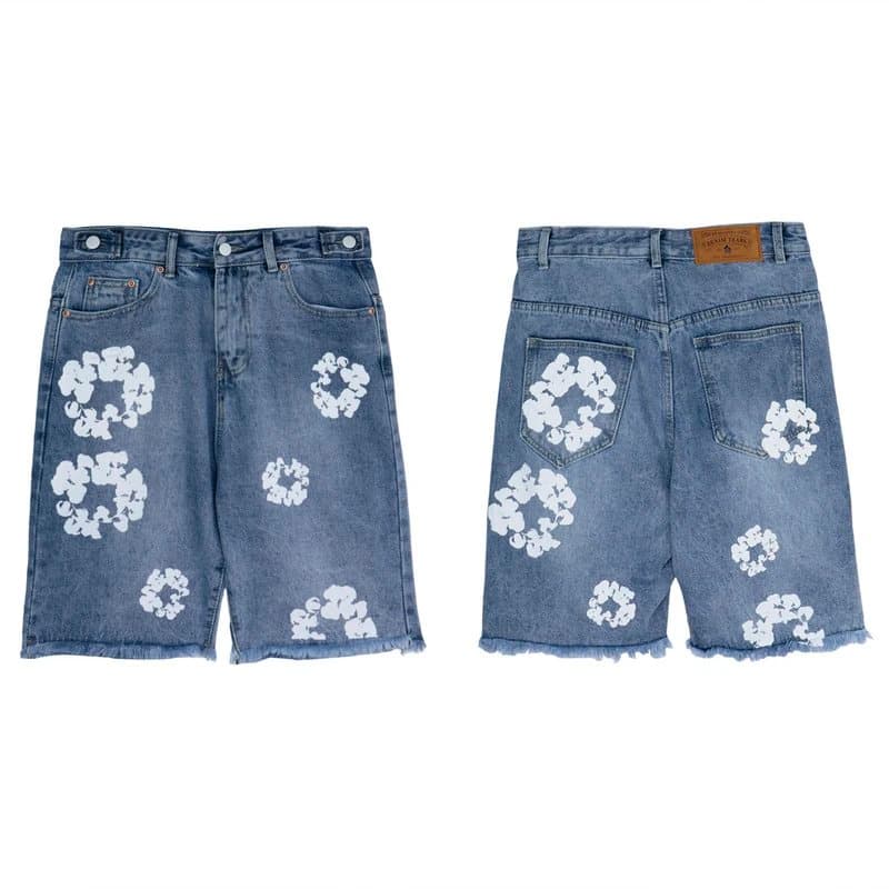 Levi's Denim Shorts Floral Print