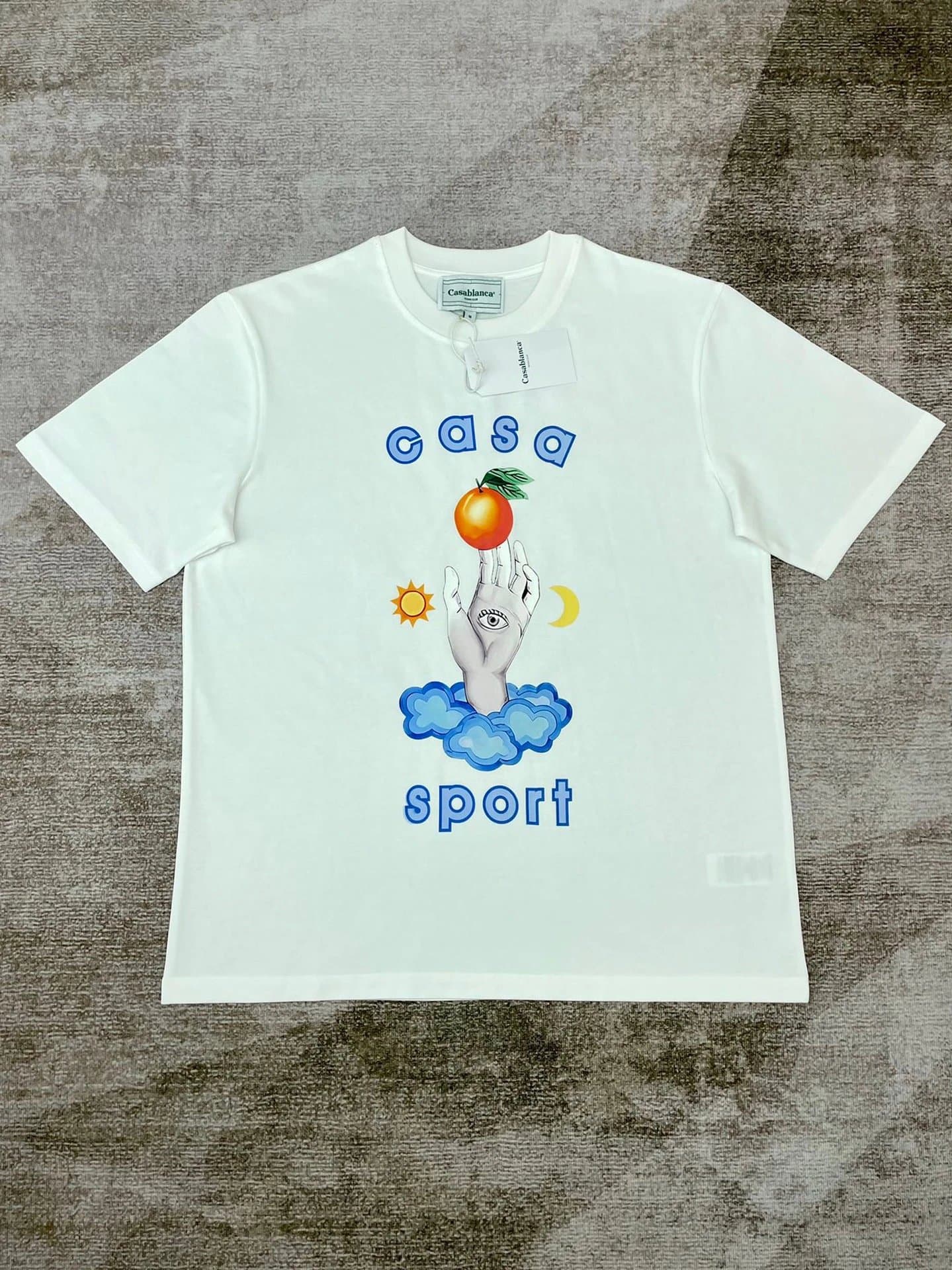 Casablanca Airways Tee Orange Plane Graphic — 白色18