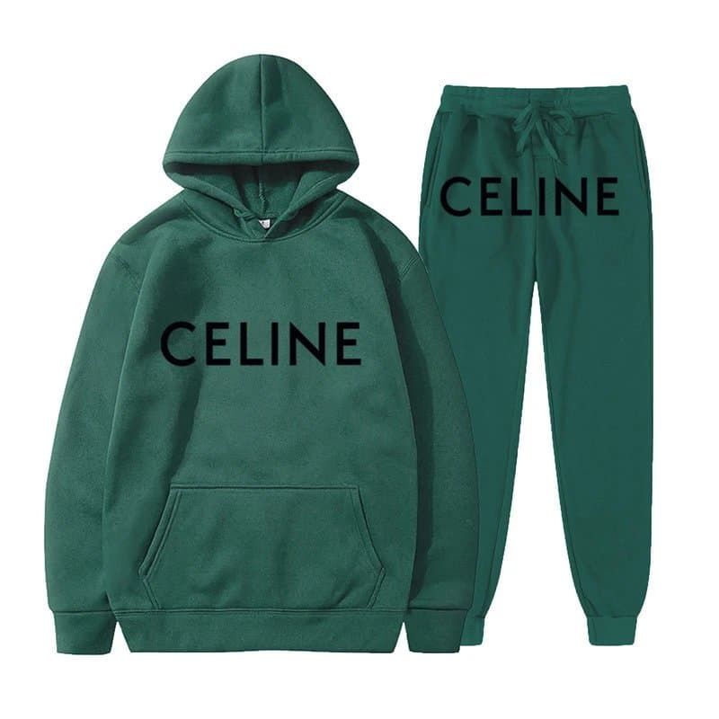 Celine Logo Joggers White Logo — 26