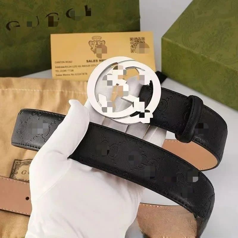 Gucci GG Marmont Belt Interlocking G Buckle — 03-无盒