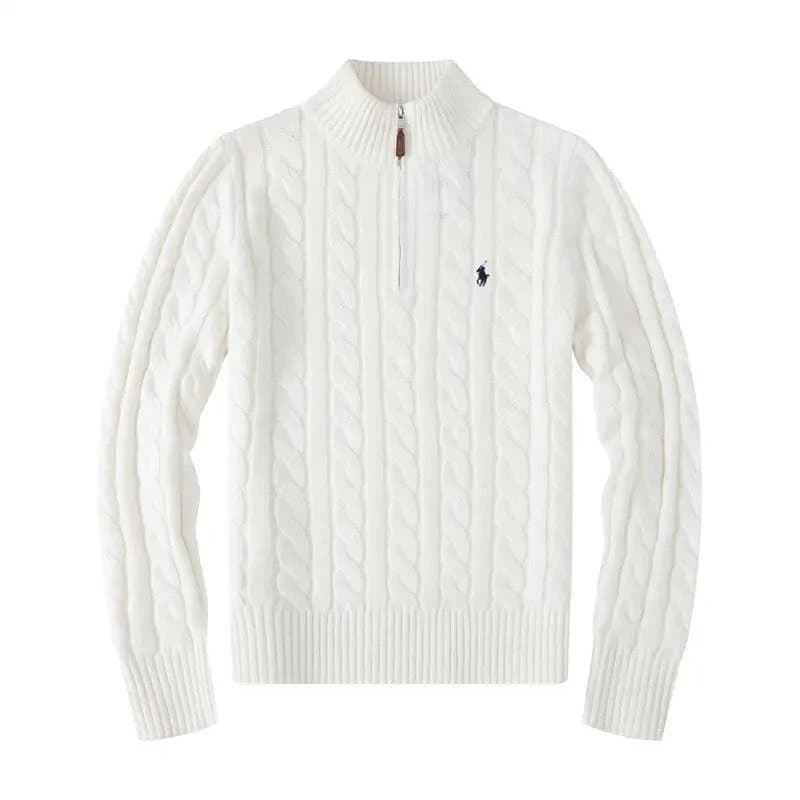 Polo Ralph Lauren Cable Knit Sweater Mint Blue — 123白色