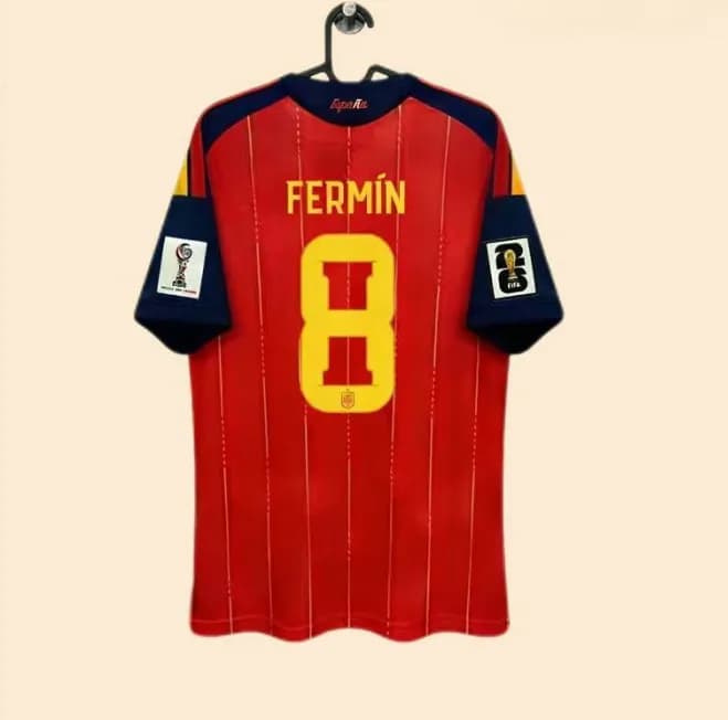 Adidas Spain National Team Jersey Fernán #8