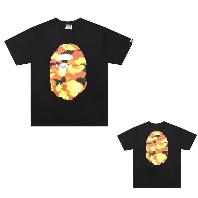 BAPE Ape Head Tee Brown Ape Head — YFM042