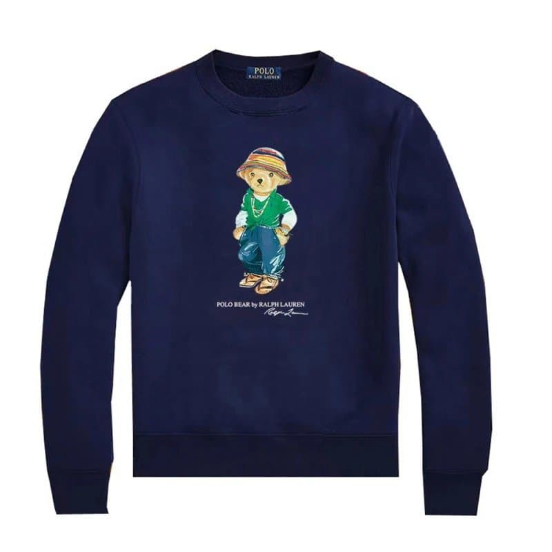 Polo Ralph Lauren Polo Bear Sweatshirt Off-White — Y9·宝蓝色