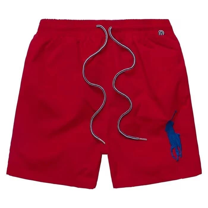 Polo Ralph Lauren Swim Trunks Colorblock — S-053红色