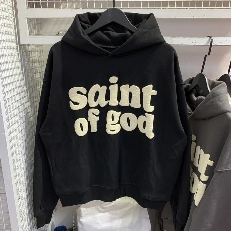 Fear of God Essentials Hoodie Lucky Me I See Ghosts — 1052# 黑色