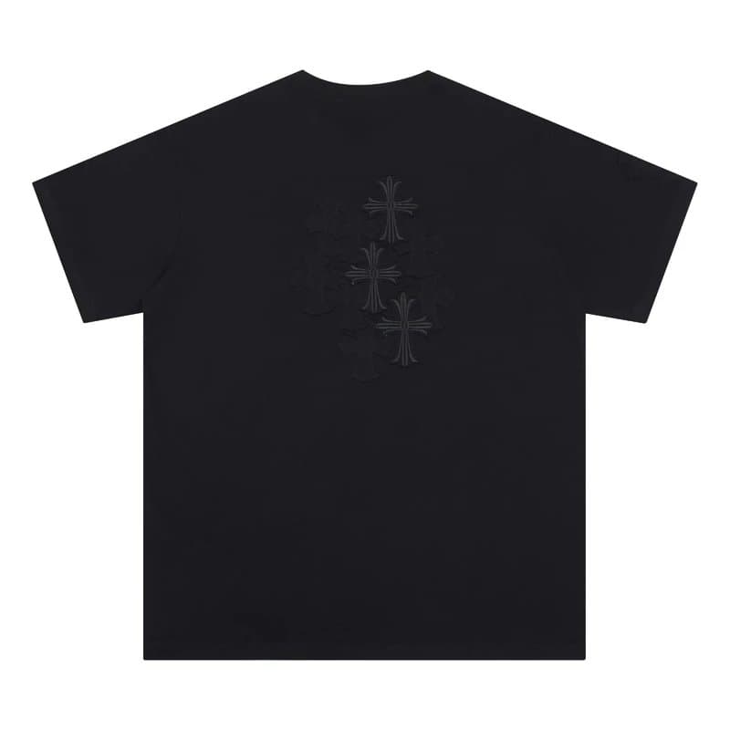 Chrome Hearts Graphic Tee Cross Logo — 6020黑