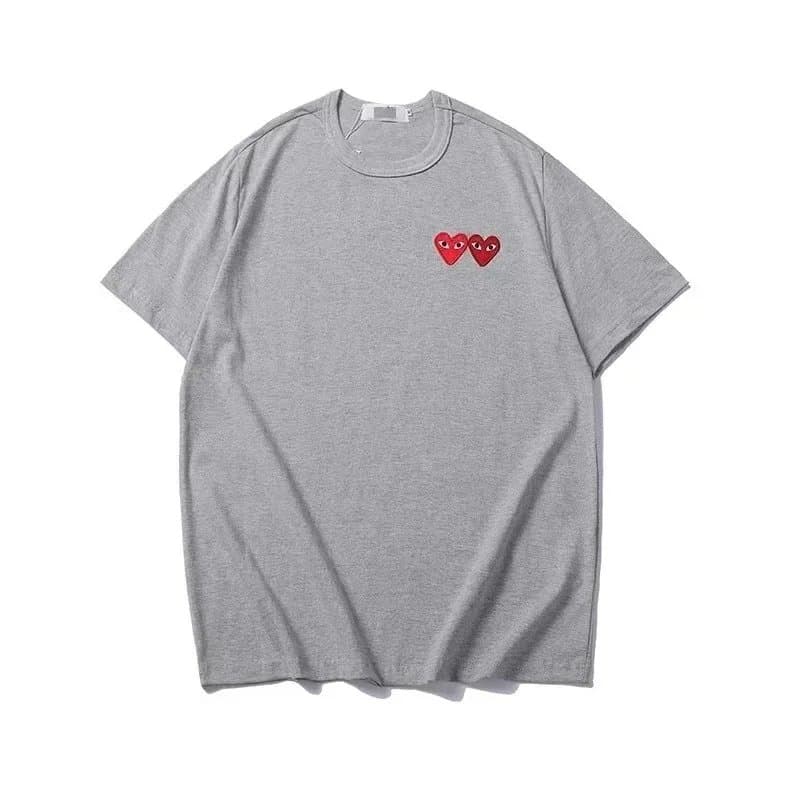 Comme des Garçons Heart Logo Tee Red Heart — BB010184036